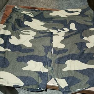 Camo Athletic Shorts for Women